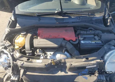 2016 Fiat 500 Abarth from USA, damaged, VIN 3C3CFFFHXGT136312